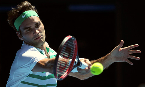 Federer chơi đúng như biệt danh "Tàu tốc hành" của anh khi tiến vào vòng ba Australia Mở rộng 2016. Ảnh: Reuters.