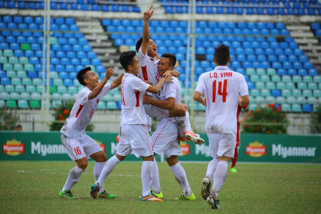 U18 Việt Nam - U 18 Myanma cuộc đối đầu với U18 Thái Lan